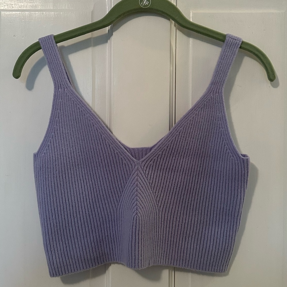 J.Crew Cashmere Cropped Sweater Tank